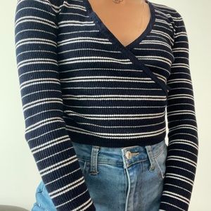 LA Hearts PacSun Striped Long Sleeve